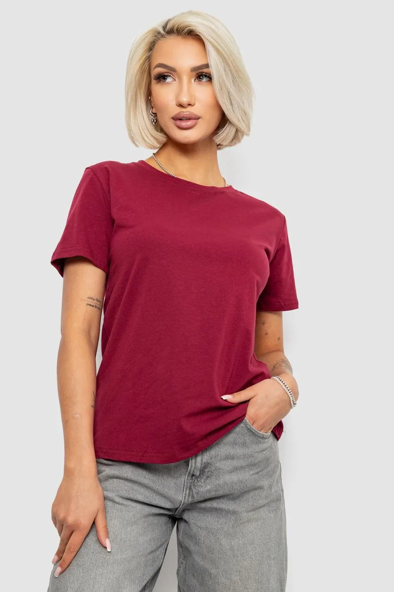 Футболка жіноча однотонна