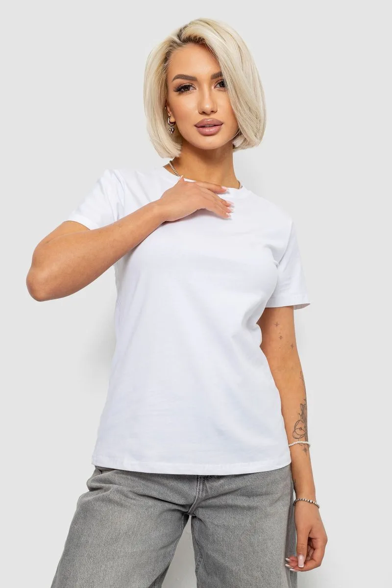 Футболка жіноча однотонна