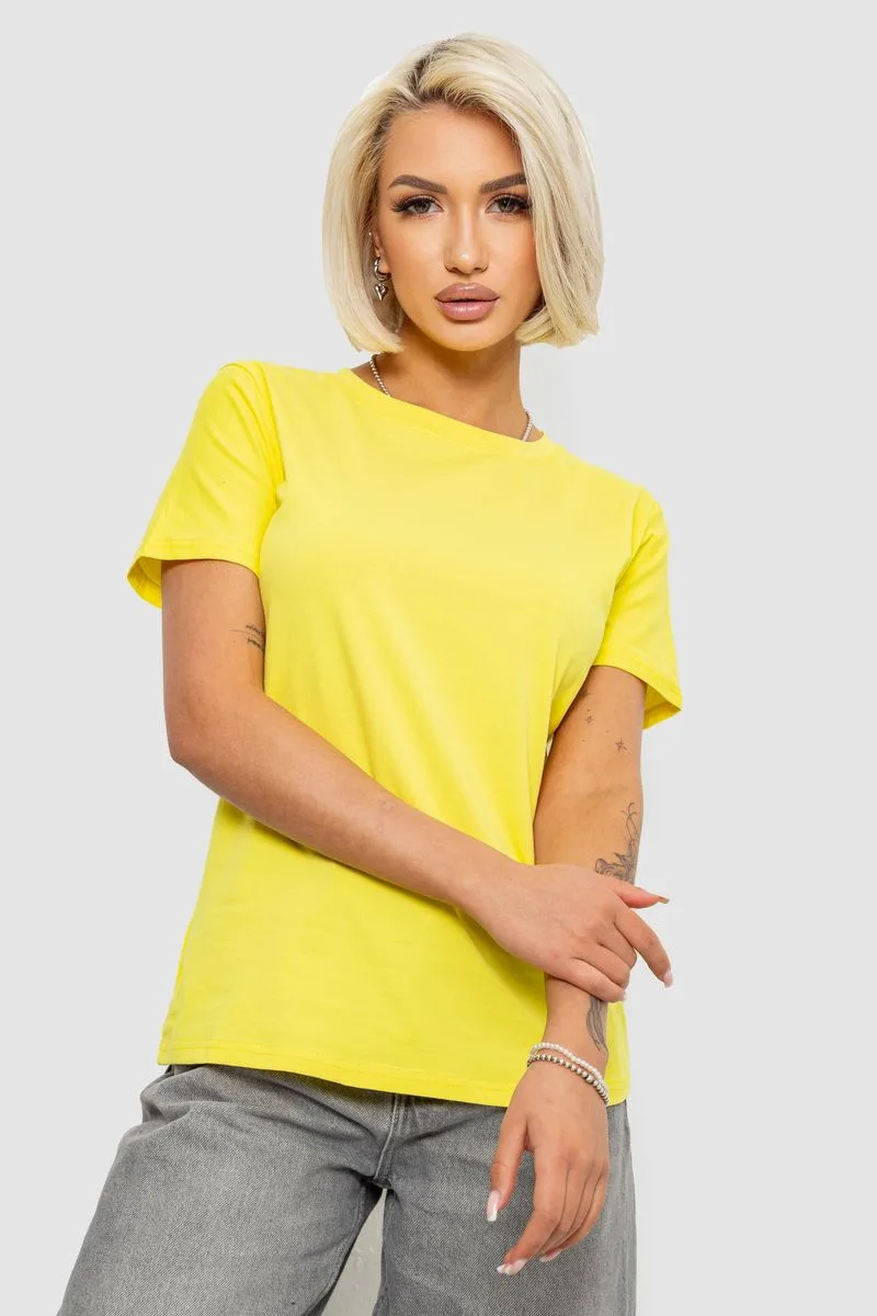 Футболка жіноча однотонна