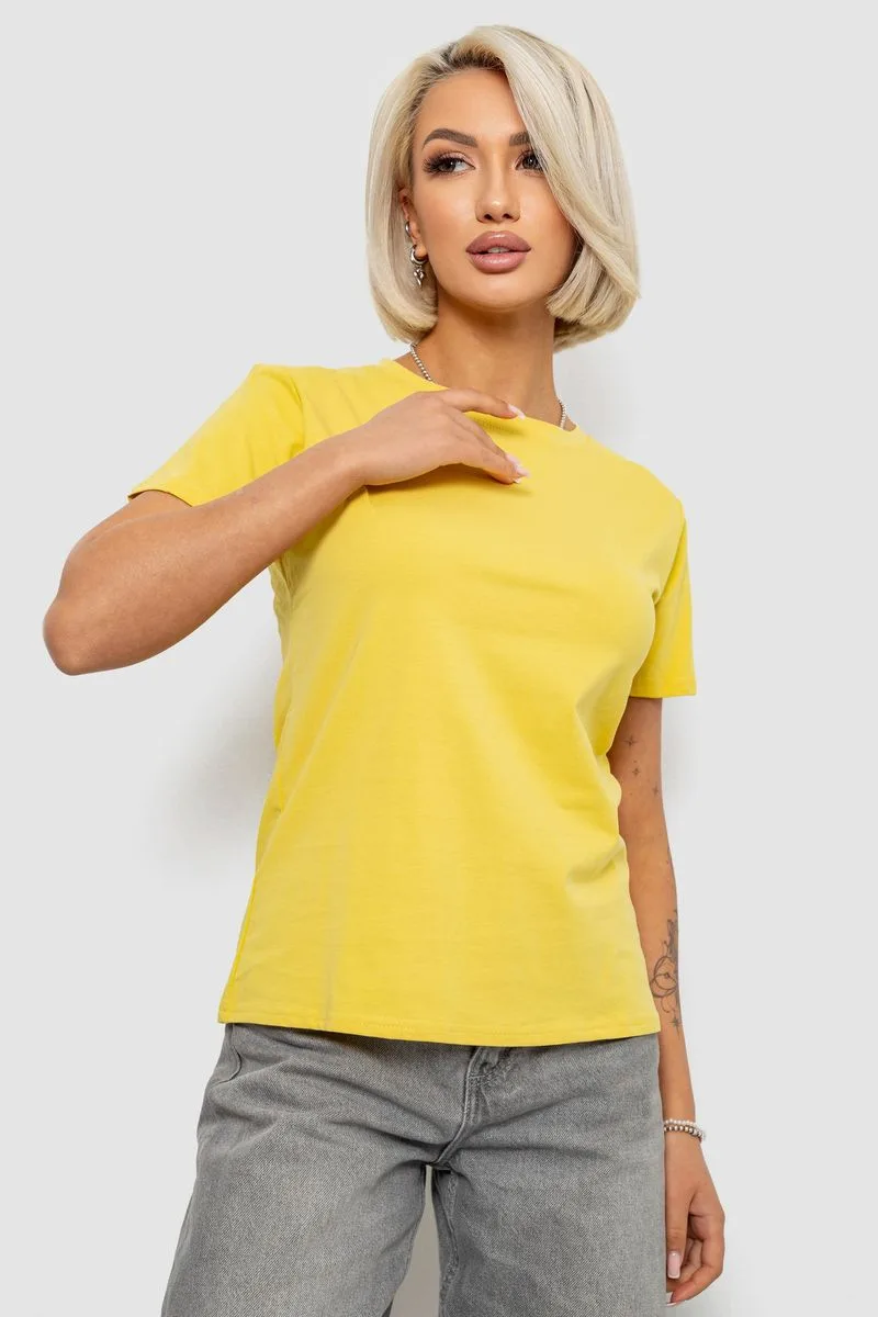 Футболка жіноча однотонна